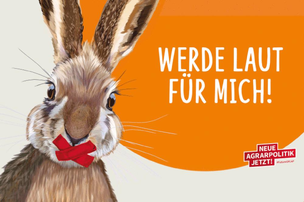 Plakat Kampagne Werde Laut für mich!